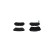 Brake pad set, disc brake BP1646 Bosch, Thumbnail 4