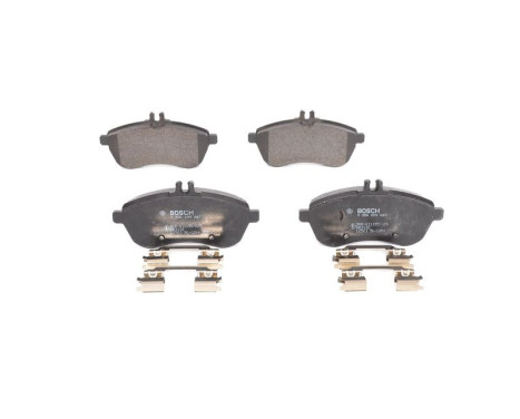 Brake pad set, disc brake BP1662 Bosch