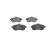 Brake pad set, disc brake BP1662 Bosch, Thumbnail 3