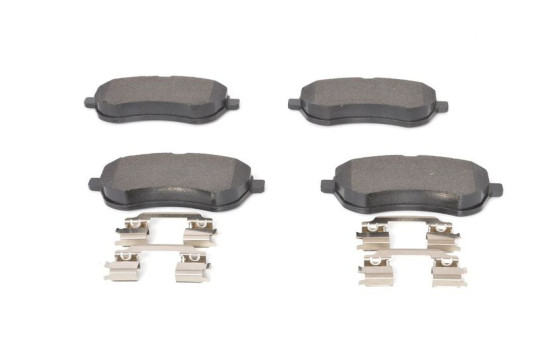 Brake pad set, disc brake BP1662 Bosch