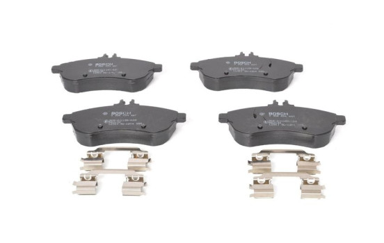 Brake pad set, disc brake BP1662 Bosch, Image 2