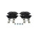 Brake pad set, disc brake BP1662 Bosch, Thumbnail 4