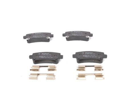 Brake pad set, disc brake BP1663 Bosch, Image 6