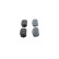 Brake Pad Set, disc brake BP1665 Bosch, Thumbnail 4