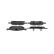 Brake Pad Set, disc brake BP1667 Bosch, Thumbnail 6