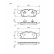 Brake Pad Set, disc brake BP1667 Bosch, Thumbnail 8