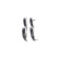 Brake Pad Set, disc brake BP1668 Bosch, Thumbnail 7