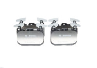 Brake Pad Set, disc brake BP1669 Bosch