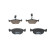 Brake Pad Set, disc brake BP167 Bosch, Thumbnail 5