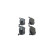 Brake Pad Set, disc brake BP1678 Bosch, Thumbnail 3