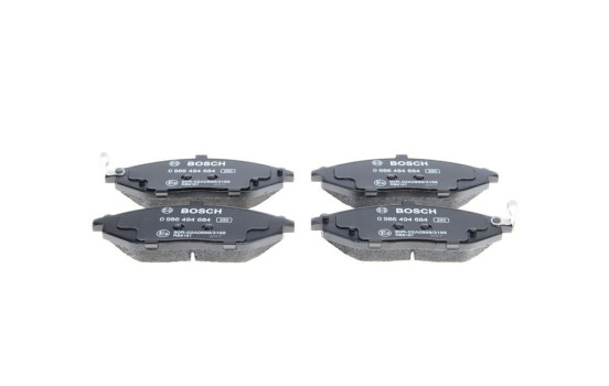Brake Pad Set, disc brake BP1679 Bosch, Image 2