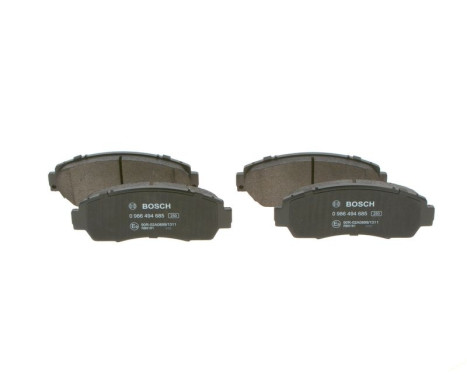 Brake Pad Set, disc brake BP1680 Bosch