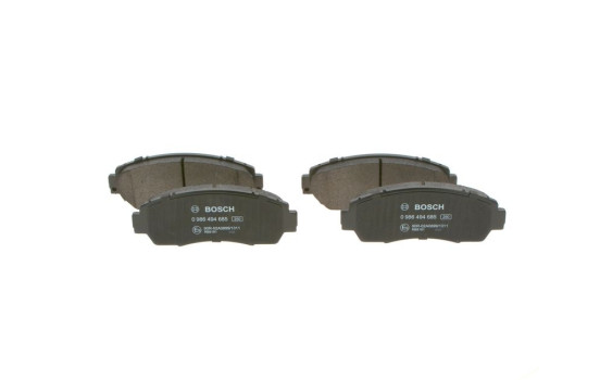 Brake Pad Set, disc brake BP1680 Bosch