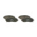 Brake Pad Set, disc brake BP1680 Bosch, Thumbnail 3