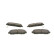 Brake Pad Set, disc brake BP1680 Bosch, Thumbnail 5