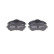 Brake Pad Set, disc brake BP1685 Bosch, Thumbnail 6