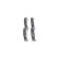 Brake Pad Set, disc brake BP1685 Bosch, Thumbnail 7