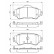 Brake Pad Set, disc brake BP1685 Bosch, Thumbnail 8