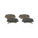 Brake Pad Set, disc brake BP1686 Bosch, Thumbnail 3