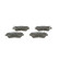 Brake Pad Set, disc brake BP1686 Bosch, Thumbnail 6