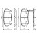 Brake Pad Set, disc brake BP1686 Bosch, Thumbnail 7