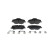 Brake Pad Set, disc brake BP1686 Bosch, Thumbnail 2