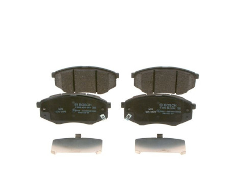 Brake Pad Set, disc brake BP1687 Bosch