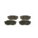 Brake Pad Set, disc brake BP1687 Bosch, Thumbnail 3