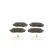 Brake Pad Set, disc brake BP1687 Bosch, Thumbnail 5