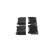 Brake Pad Set, disc brake BP1689 Bosch, Thumbnail 5