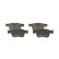 Brake Pad Set, disc brake BP1691 Bosch