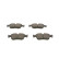 Brake Pad Set, disc brake BP1691 Bosch, Thumbnail 5