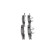 Brake Pad Set, disc brake BP1691 Bosch, Thumbnail 7