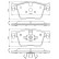 Brake Pad Set, disc brake BP1691 Bosch, Thumbnail 8