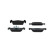 Brake Pad Set, disc brake BP1692 Bosch, Thumbnail 4