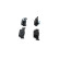 Brake Pad Set, disc brake BP1692 Bosch, Thumbnail 7