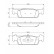 Brake Pad Set, disc brake BP1692 Bosch, Thumbnail 8