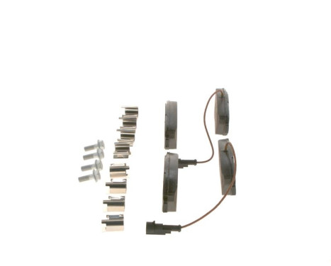 Brake Pad Set, disc brake BP1693 Bosch, Image 2