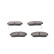 Brake Pad Set, disc brake BP1695 Bosch, Thumbnail 5