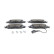 Brake Pad Set, disc brake BP1699 Bosch, Thumbnail 5