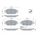 Brake Pad Set, disc brake BP1699 Bosch, Thumbnail 7