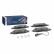 Brake Pad Set, disc brake BP1699 Bosch, Thumbnail 2