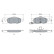 Brake Pad Set, disc brake BP170 Bosch, Thumbnail 5