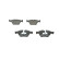 Brake Pad Set, disc brake BP1700 Bosch