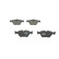 Brake Pad Set, disc brake BP1700 Bosch, Thumbnail 3