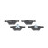 Brake Pad Set, disc brake BP1700 Bosch, Thumbnail 6