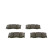 Brake Pad Set, disc brake BP1702 Bosch, Thumbnail 5