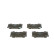 Brake Pad Set, disc brake BP1702 Bosch, Thumbnail 6