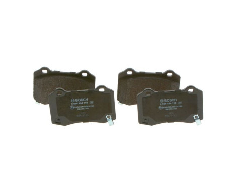 Brake Pad Set, disc brake BP1703 Bosch