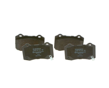 Brake Pad Set, disc brake BP1703 Bosch, Image 3